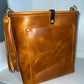 Bennett Bucket in Horween Butterscotch Full Grain Leather