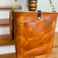 Bennett Bucket in Horween Butterscotch Full Grain Leather