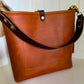 Bennett Bucket in Tawny Full Grain Leather