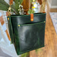 Bennett Bucket in Emerald Horween Puttman Leather