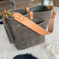 Bennett Bucket in Seagrass Derby Horween