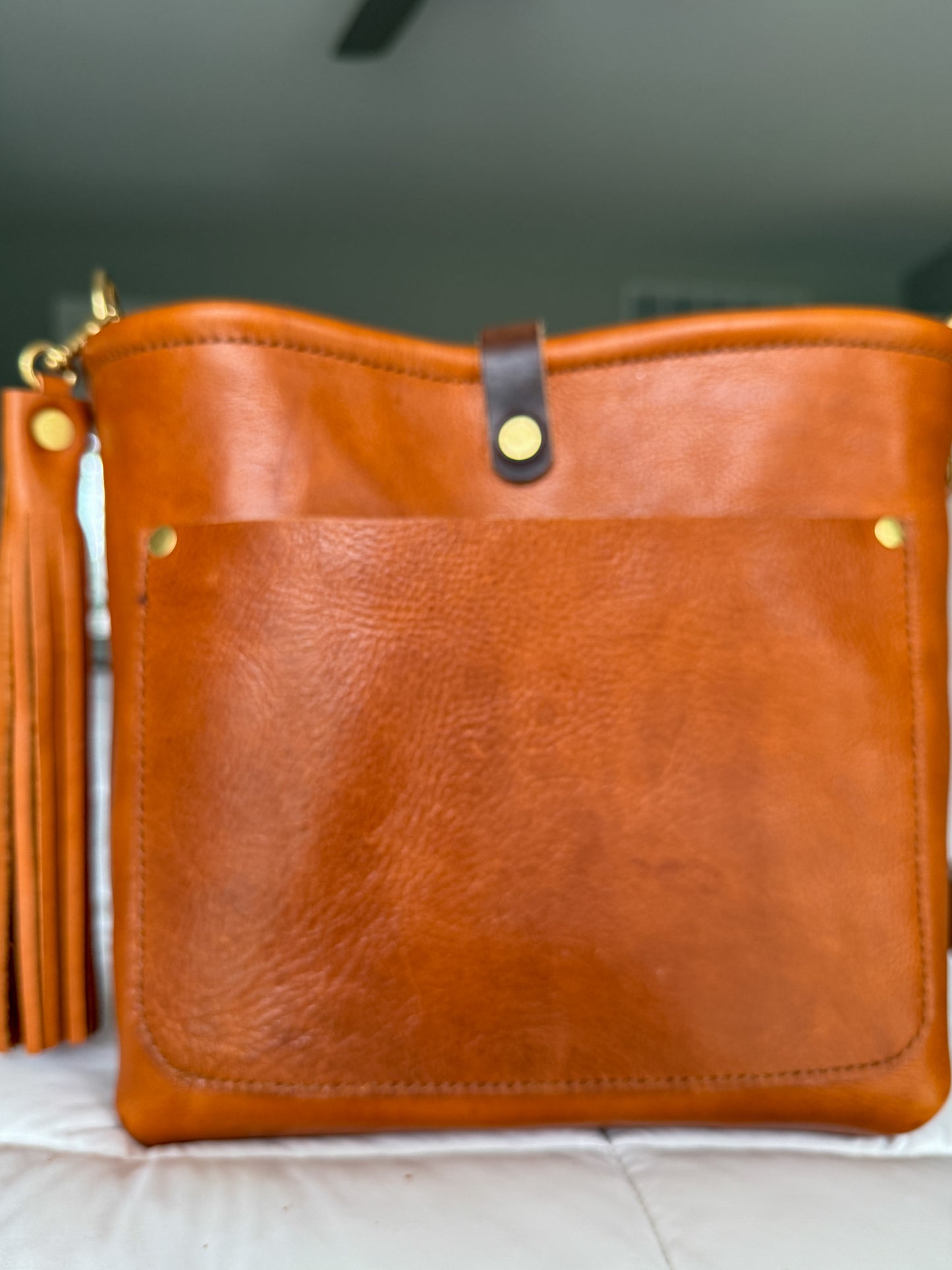 Bennett “shorty” Bucket in Montana Veg-Tan