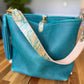 Hobo Bucket in Blue Moon Bison w/Candy Strap