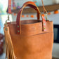 Medium Brookie Tote in Premium Saddle