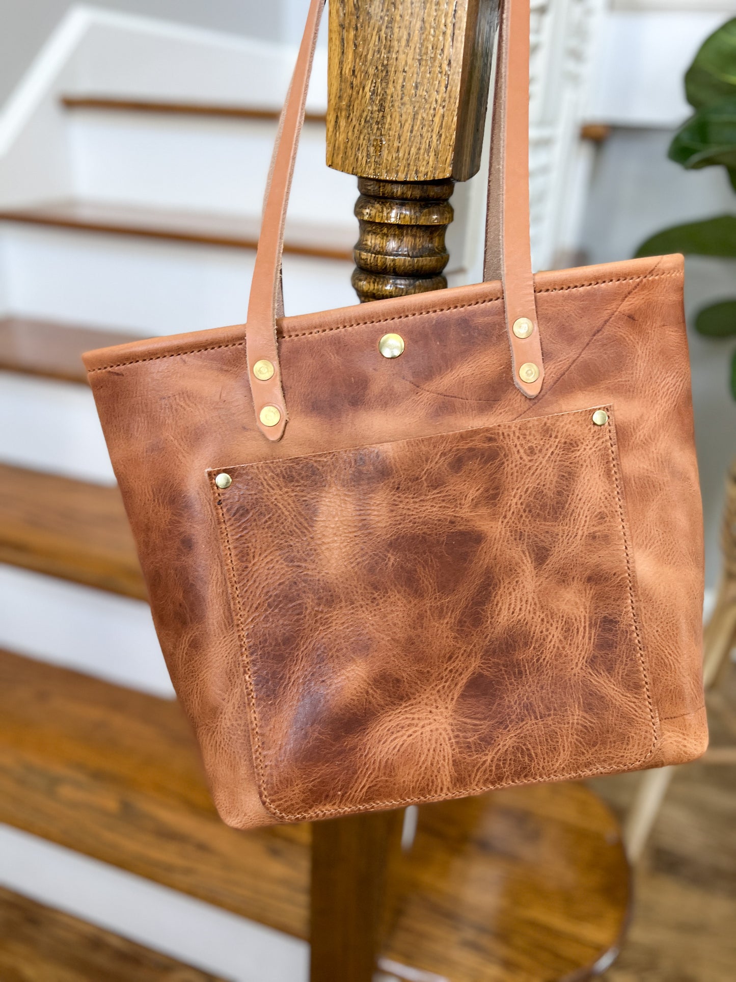 Classic Tote in Horween Natural Derby