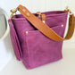 Bennett Bucket in Electric Pink Full Grain Leather