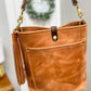 Bennett Bucket in Light Natural Derby Horween