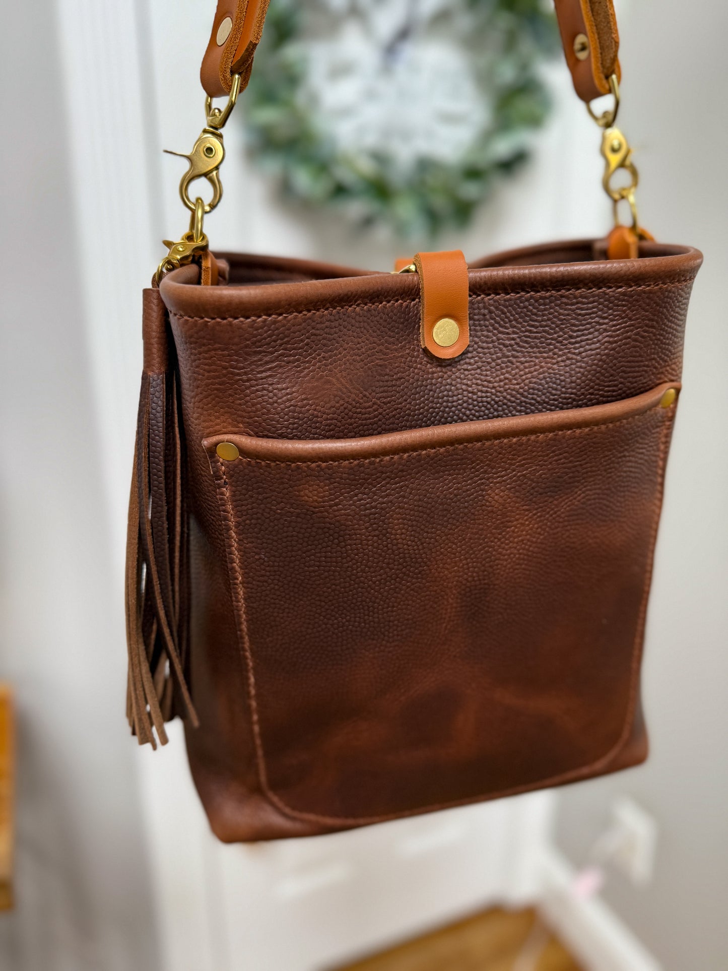 Bennett Bucket in Horween Football Limited Edition