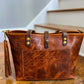 East-West Tote in Maple Glazed Bison