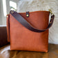 Bennett Bucket in Tawny Full Grain Leather