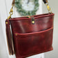 *See Description* Bennett “shorty” Bucket in Burgundy Chromexcel Horween