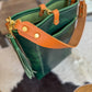 Bennett Bucket in Emerald Horween Puttman Leather