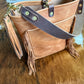 Western Bennett Bucket in Horween Natural Derby w/fringe