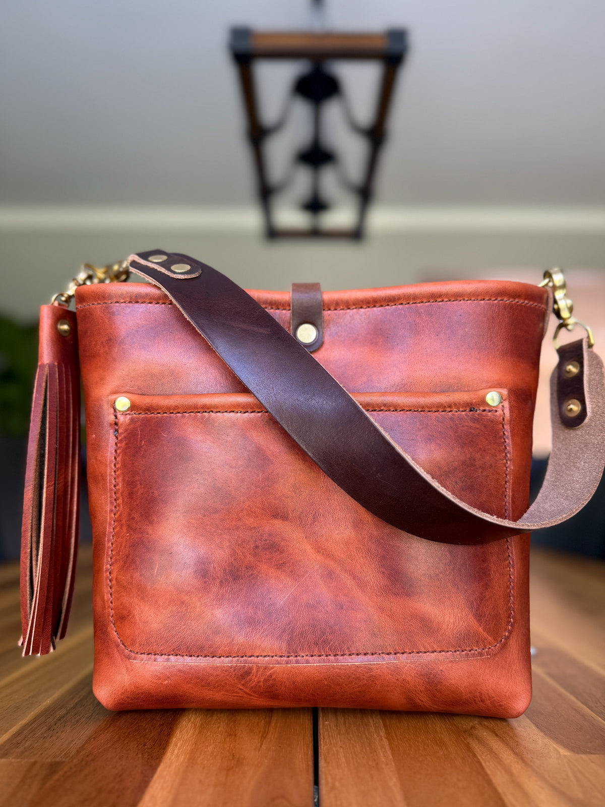 Bennett “shorty” Bucket in Horween English Tan