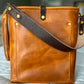 Bennett Bucket in Horween Butterscotch Full Grain Leather