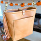 Bennett Bucket in Natural Vachetta (non-milled)