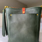 Bennett Bucket in Evergreen Vachetta