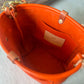 Bennett Bucket in Mandarin Vachetta