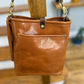 Bennett Bucket in Miel Cuoio Italian Leather