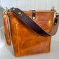 Bennett Bucket in Horween Butterscotch Full Grain Leather