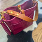 Bennett “shorty” Bucket in Lilac Vachetta