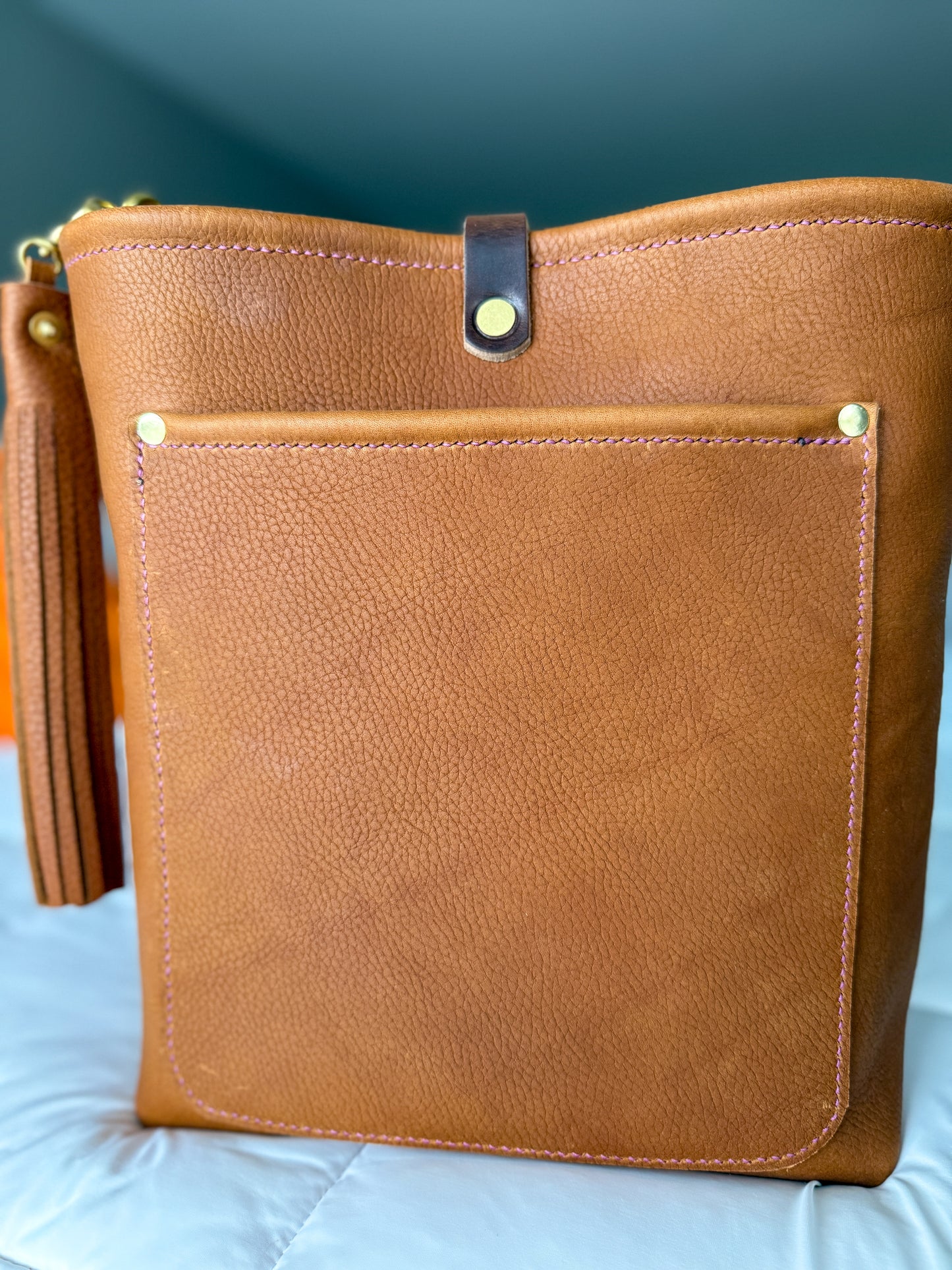 Bennett Bucket in Coffee Kodiak