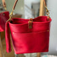 Bennett “shorty” Bucket in Ruby Vachetta