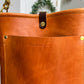 Bennett Bucket in Premium Saddle