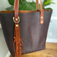 Classic Tote in Espresso Kodiak Full Grain Leather