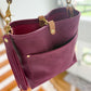 Bennett “shorty” Bucket in Electric Pink Full Grain Leather