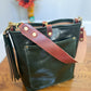 Bennett Bucket in Pine Cuoio Italian Leather