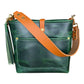Bennett “shorty” Bucket in Emerald Horween Puttman Leather