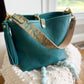 Hobo Bucket in Blue Moon Bison w/Candy Strap