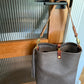 Hobo Bucket in Elephant Vachetta