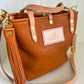 Bennett Petite Bucket in Hermann Oak Heritage 1881 Veg Tan Leather