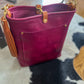 Bennett Bucket in Vachetta Lilac