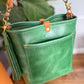 Bennett Bucket in Shamrock Green Full Grain Leather