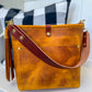 Bennett “shorty” Bucket in Yellowstone Italian Vegetable Tan