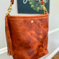 Braxton Bucket in Horween Natural Derby