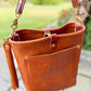 Bennett Bucket in Montana Vegetable Tan