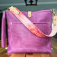Bennett “shorty” Bucket in Electric Pink Full Grain Leather