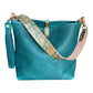 Hobo Bucket in Blue Moon Bison w/Candy Strap