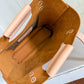 Utility Tote in Tobacco and Vachetta Leather