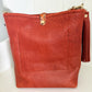 Bennett Bucket in Brick Bison Full Grain Leather w/Candy Strap