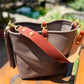 Hobo Bucket in Elephant Vachetta