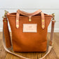 Bennett Petite Bucket in Hermann Oak Heritage 1881 Veg Tan Leather