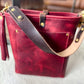 Bennett Bucket in Russet Horween Derby Leather
