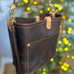 Bennett “shorty” Bucket in Brown Kodiak Full Grain Leather