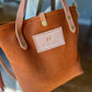 Bennett Petite Bucket in Hermann Oak Heritage 1881 Veg Tan Leather