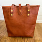 Tall Tote in Horween Montana Cognac